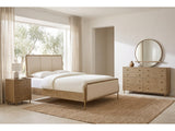 Sirolo Sand Wash and Cream Upholstered Bedroom Set: the whole set