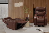 Skov Leather Power Lift Recliner Chair