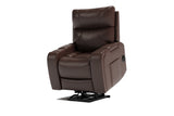 Skov Leather Power Lift Recliner Chair