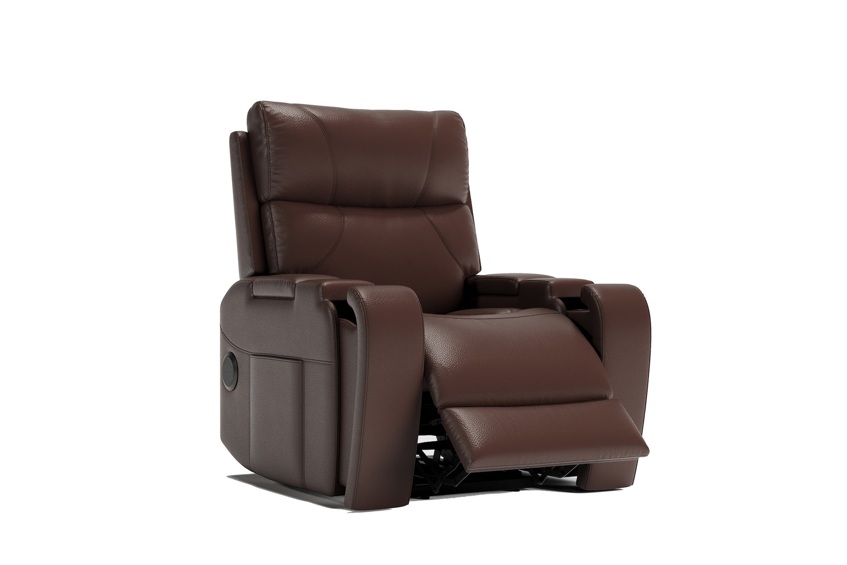 Skov Leather Power Lift Recliner Chair