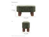 Sorrento Storage Bench dimensions: 43.31 in wide, 18.11 in deep, 22 in high