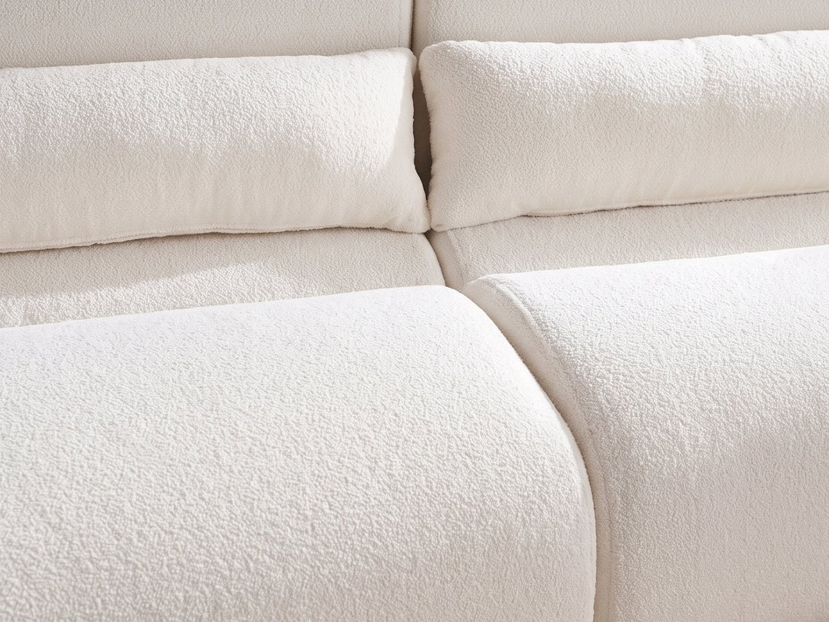 Close-up of the Spello sofa material