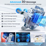 Therapy 36-New 3D Model-SL Track Massage Chair with Airbags Waist and Calves Heating Foot Rollers