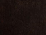 Close-up of the Valeggio 70-Inch Smoked Peppercorn 8-Drawer Dresser: smoked peppercorn stained wood grain