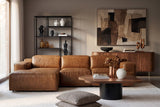Valentina Distressed Leather Recliner Sectional Sofa