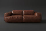 Valentina Distressed Leather Recliner Sofa