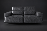 Valentina Distressed Leather Recliner Sofa