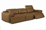 Valentina Distressed Leather Recliner Sofa