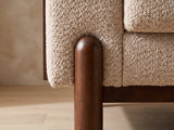 Close-up detail of the Verona sofa