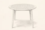 Pencil sketch of the Vittoria round dining table