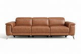 Valencia Pista Distressed Leather Reclining Sofa