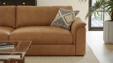 Zaira Leather Sofa