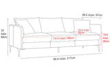 Jasper Leather Sofa