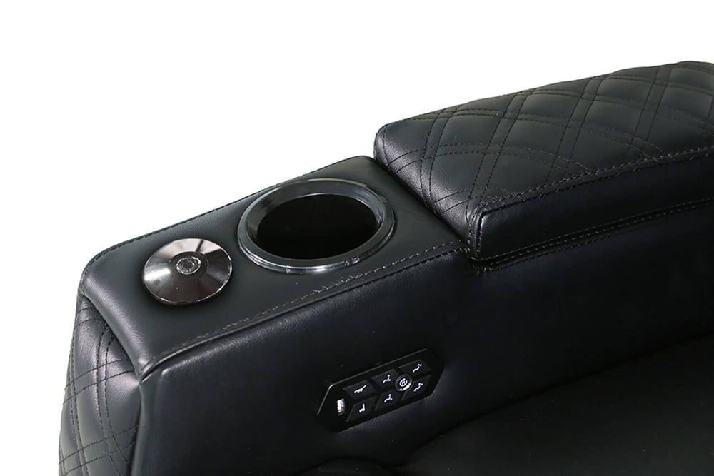 Valencia Bern Row of 2 Loveseat Home Theater Seating