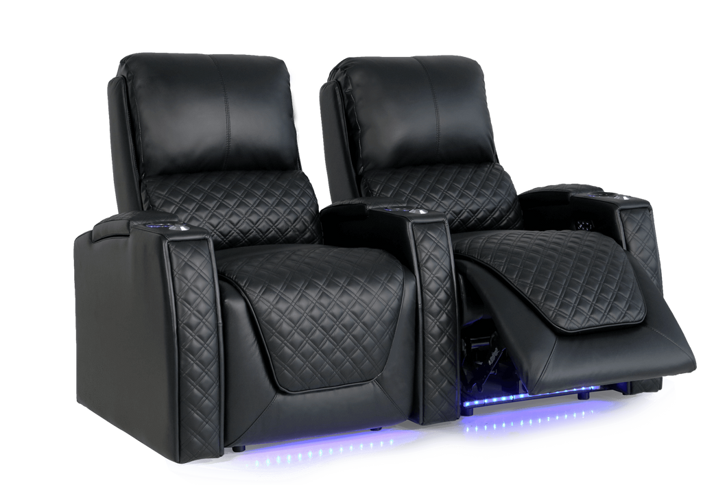 Valencia Bern Row of 2 Loveseat Home Theater Seating